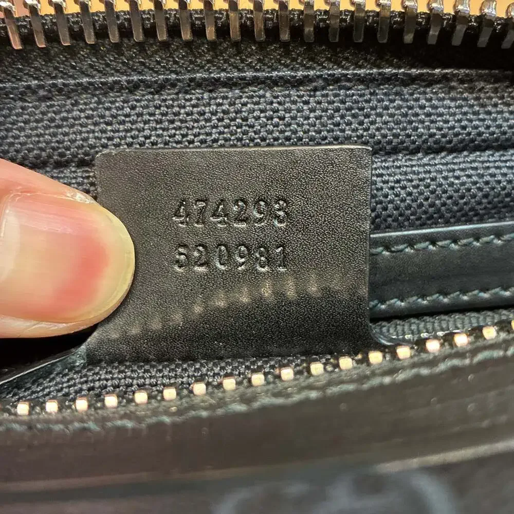 Gucci Soft Zip Belt Bag Gg Coated #245110G93B - Picture 8 of 8